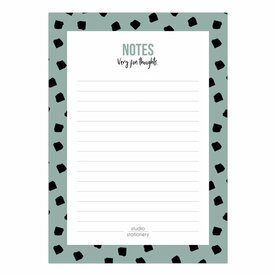 distelroos-Studio-Stationery-A6-Noteblock-Notes-dots-salie