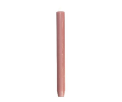 distelroos-Rustik-Lys-Dinerkaars-2,6x30-cm-Staub-rosa