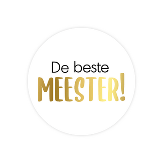 distelroos-Cadeausticker-De-beste-meester-set-van-3