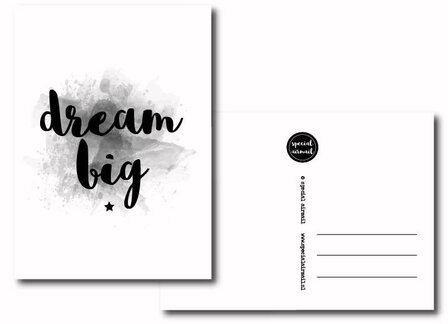 Special Airmail - Kaart Dream Big