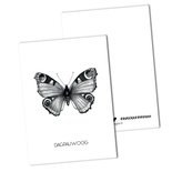 BDdesigns - Card Peacock butterfly