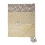 Bloomingville - Throw Nature / yellow 21