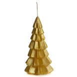 Rustik Lys - Christmas tree candle gold Small