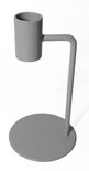 Branded By - Candle holder Curve grey L