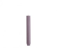 Rustik Lys - Dinner candle 2,6 x 18 cm Antique purple