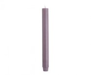 Rustik Lys - Dinner candle 2,6 x 30 cm Antique purple