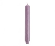 Rustik Lys - Dinner candle 3,2 x 30 cm Antique purple