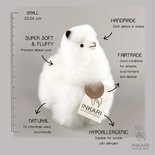 Inkari - Alpaca stuffed animal Ivory S