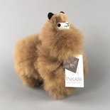 Inkari - Alpaca stuffed animal Hazelnut S