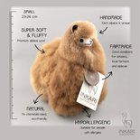 Inkari - Alpaca stuffed animal Hazelnut S