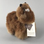 Inkari - Alpaca stuffed animal Choco cream S