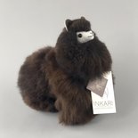 Inkari - Alpaca stuffed animal Cacao S
