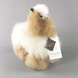 Inkari - Alpaca stuffed animal Ivory blond S