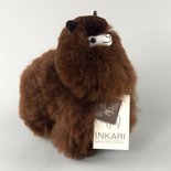 Inkari - Alpaca stuffed animal Chocolate S
