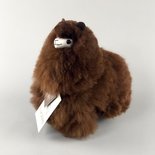 Inkari - Alpaca stuffed animal Chocolate S