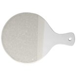 Gusta - Serving tray round grey