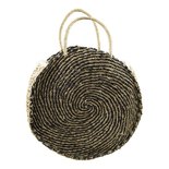 Mars & more - Jute bag round black
