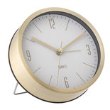 Bloomingville - Table clock gold white