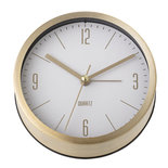 Bloomingville - Table clock gold white