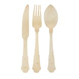 Esschert Design - Wooden cutlery s/8