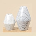 Candle holder marble S