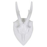 Light & living - Wall ornament Antler white 97