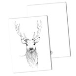 BDdesigns - Card Red deer with antler
