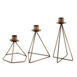 MrsBloom - Candle holder Christian antique copper