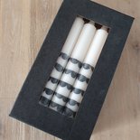Rustik Lys - By Kimmi - Dinner candle Clouds 10 pieces B-keus
