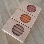 Rustik Lys - Little candles Natural S set/3