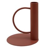 Branded By - Candle holder Nela Rosé pink L