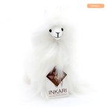 Inkari - Alpaca stuffed animal Suri ivory S