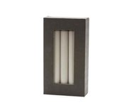 Rustik Lys - Dinner candle 2,2 x 19 cm Smokey grey