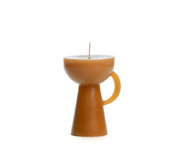 Rustik Lys - Candle Sculpture Cup caramel