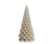 Rustik Lys - Christmas tree candle Linen