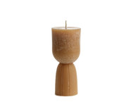 Rustik Lys - Candle Sculpture Curve fudge