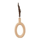 Present Time - Vase Ring oval high Sand