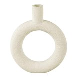 Present Time - Vase Ring round Ivory