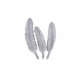 Broste Copenhagen - Feathers Alina Silver S/3