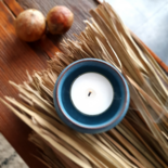 Broste Copenhagen - Tea light holder blue