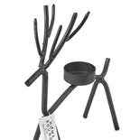 Kolony - Tea light holder deer black S