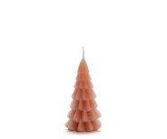 Rustik Lys - Christmas tree candle Terra roza S