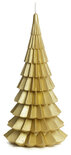 Rustik Lys - Outdoor Christmas tree candle Gold