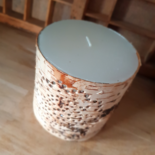 Broste Copenhagen - Pillar candle Bark Flower L