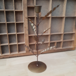 Candle holder Leaf bronze