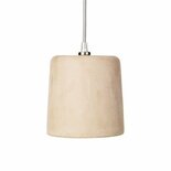 Broste Copenhagen - Ceiling lamp Conical concrete nude