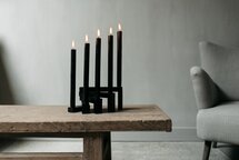 Leeff - Candle holder Coen Black