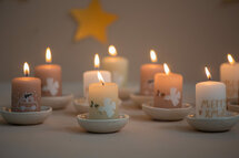 Rustik Lys - BY KIMMI Candle Peace dove s/2