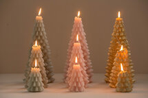 Rustik Lys - Christmas tree candle Eucalyptus L