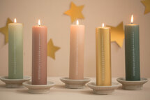 Rustik Lys - BY KIMMI Advent candle Skin